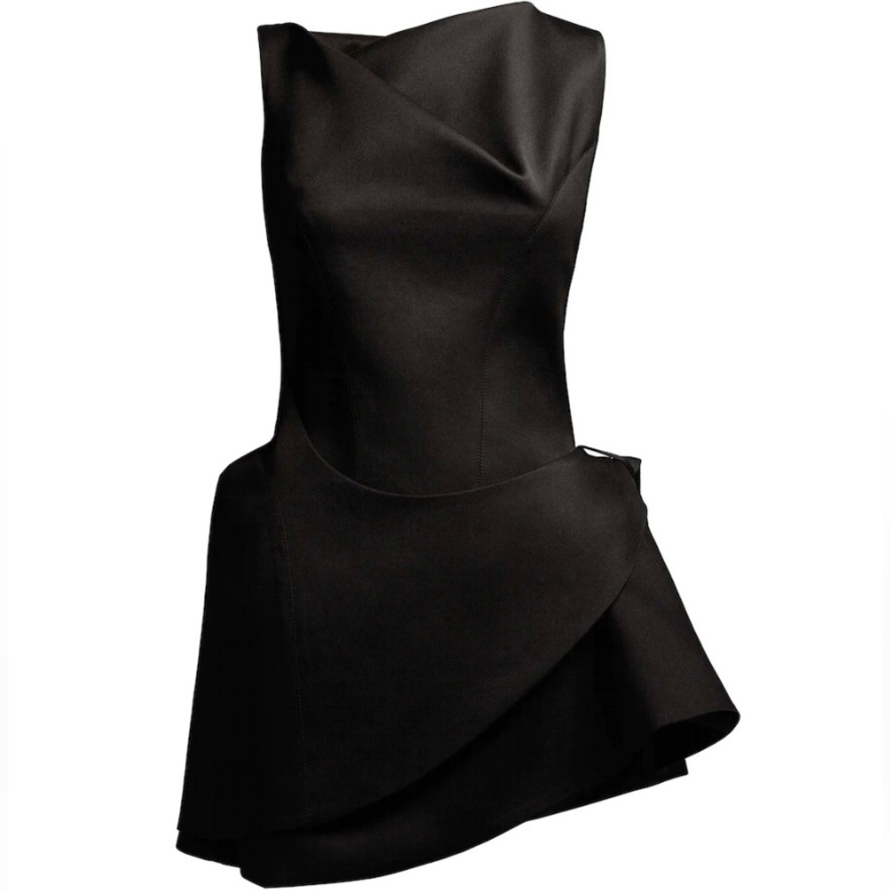MUGLER H&M Wool Mini Dress- XS/US 0-2/EUR 34           NWT